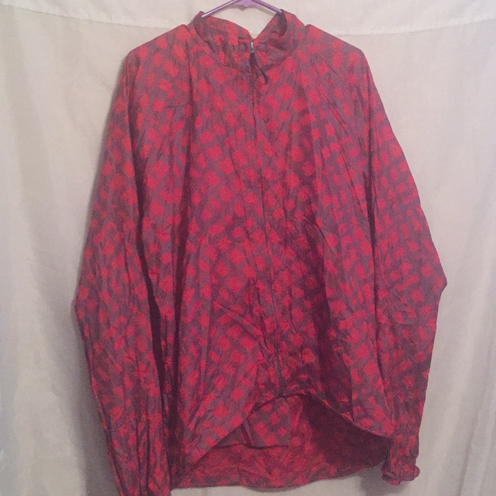 L.L. Bean ❤️ windbreaker reflective jacket Sz L ❤️
